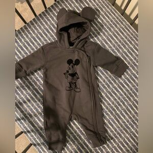 NWOT Mickey BabyGap footless sweatsuit